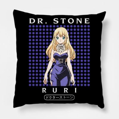 Ruri Much Throw Pillow Official Dr. Stone Merch