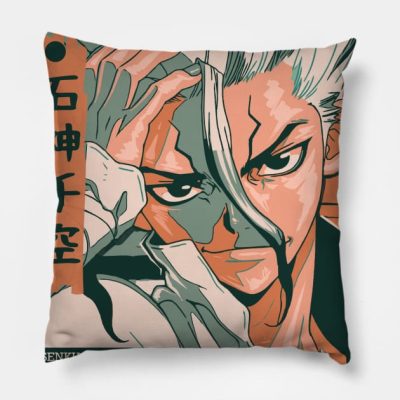 Ishigami Throw Pillow Official Dr. Stone Merch