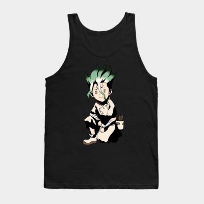 Dr Stone Funny Tank Top Official Dr. Stone Merch