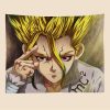 Dr STONE Anime Tapestry Art Printing Cheap Hippie Wall Hanging Bohemian Wall Tapestries - Dr. Stone Shop