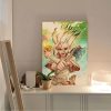 Dr STONE Classic Vintage Posters Decoracion Painting Wall Art White Kraft Paper Wall Decor - Dr. Stone Shop