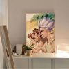 Dr STONE Classic Vintage Posters Decoracion Painting Wall Art White Kraft Paper Wall Decor 3 - Dr. Stone Shop