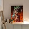 Dr STONE Classic Vintage Posters Decoracion Painting Wall Art White Kraft Paper Wall Decor 5 - Dr. Stone Shop