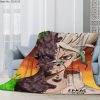 Dr Stone Anime 3D Flannel Blanket Character Thin Blanket Flannel Portable Home Travel Office Blanket 01 1 - Dr. Stone Shop