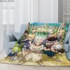 Dr Stone Anime 3D Flannel Blanket Character Thin Blanket Flannel Portable Home Travel Office Blanket 01 - Dr. Stone Shop