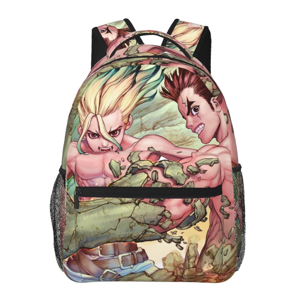 Men Woman Backpack Dr Stone Schoolbag for Female Male 2023 Fashion Bag Student Bookpack - Dr. Stone Shop