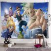 Wall Tapestry Japanese Anime Dr Stone Background Decorative Wall Hanging For Living Room Bedroom Dorm Room 1 - Dr. Stone Shop
