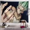 Wall Tapestry Japanese Anime Dr Stone Background Decorative Wall Hanging For Living Room Bedroom Dorm Room.jpg 640x640 1 - Dr. Stone Shop