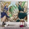 Wall Tapestry Japanese Anime Dr Stone Background Decorative Wall Hanging For Living Room Bedroom Dorm Room.jpg 640x640 - Dr. Stone Shop