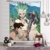 Wall Tapestry Japanese Anime Dr Stone Background Decorative Wall Hanging For Living Room Bedroom Dorm Room.jpg 640x640 5 - Dr. Stone Shop
