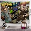 Wall Tapestry Japanese Anime Dr Stone Background Decorative Wall Hanging For Living Room Bedroom Dorm Room.jpg 640x640 8 - Dr. Stone Shop