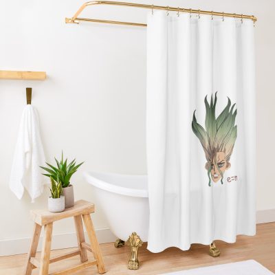 Pure Drstones Shower Curtain Official Dr. Stone Merch