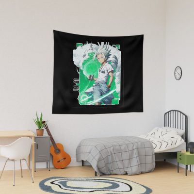 Dr Stone Anime Senku Ishigami Tapestry Official Dr. Stone Merch