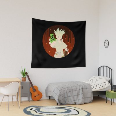 King Of Science Tapestry Official Dr. Stone Merch