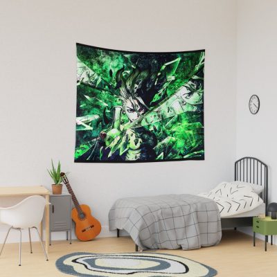 Broken Crystal 5 Tapestry Official Dr. Stone Merch