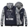2020 HOLRAN New Arrival Dr STONE Hoodies Unisex Casual Thick Winter Keep Warm Coat Jacket Luminous 5 - Dr. Stone Shop