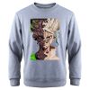 Dr Stone Japan Anime Sweatshirts For Mens Hoodie Mangas Ishigami Senkuu Streetwear Fleece Fashion Fashion Pullover 2 - Dr. Stone Shop