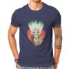 Dr Stone Manga Anime Senku2 T Shirt Classic Goth Summer Men Cotton O neck Tshirt Hip 3 - Dr. Stone Shop