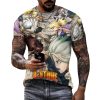 Japanese Anime Dr Stone Ishigami Senkuu 3D Printed T Shirts Summer Men Clothes Loose Street Comfortable 2 - Dr. Stone Shop