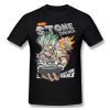 Stone Crunch Print Cotton T Shirt Camiseta Hombre Dr STONE Anime Stone World Men Cotton Tees 1 - Dr. Stone Shop