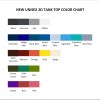 tank top color chart - Dr. Stone Shop