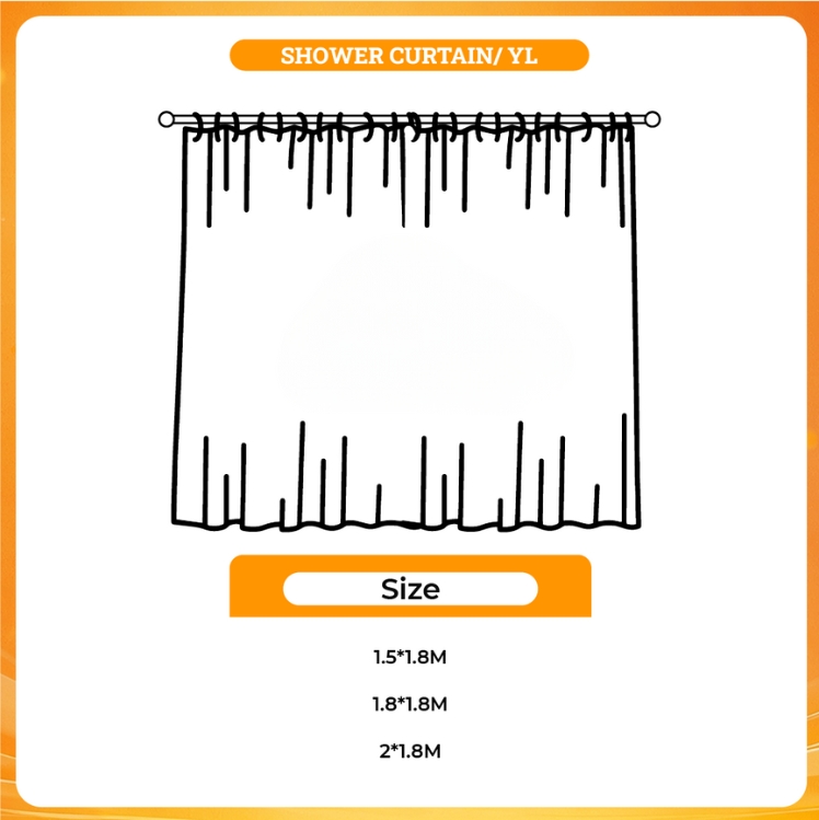 3D shower curtain - Dr. Stone Shop